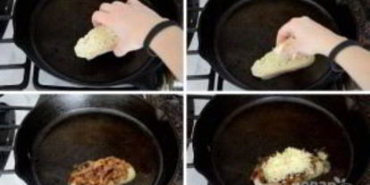 Шаг 8: сэндвича с карамелизированным луком