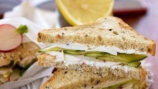 Рецепт Сэндвича с курицей и редисом