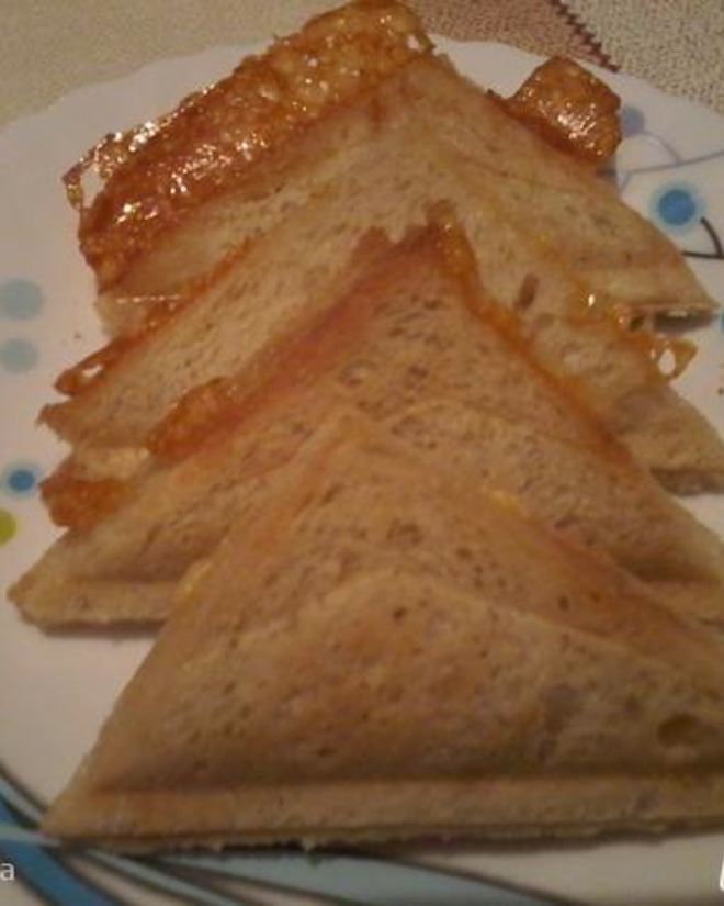 Рецепт сэндвича с сыром и карбонатом