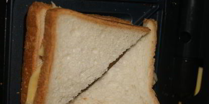 Шаг 2: сэндвича с сыром и карбонатом