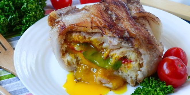 Рецепт сэндвича в беконе