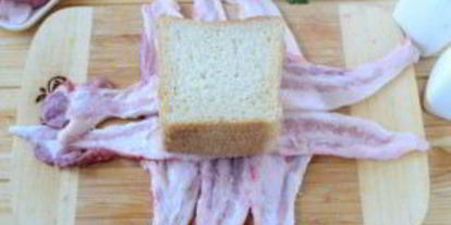 Шаг 6: сэндвича в беконе