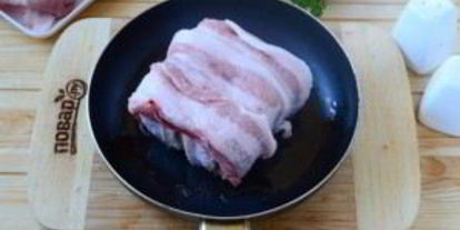 Шаг 8: сэндвича в беконе