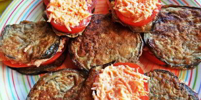 Шаг 15: сэндвичей из баклажанов