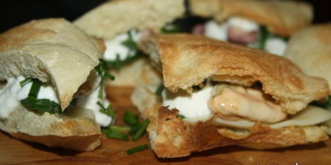 Рецепт Сэндвичей с морепродуктами