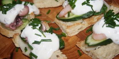 Шаг 5: сэндвичей с морепродуктами