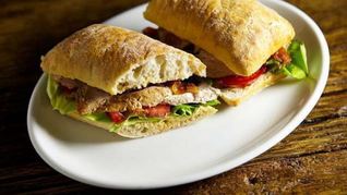 Рецепт Теплого сэндвича с куриной грудкой