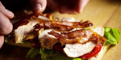 Шаг 8: теплого сэндвича с куриной грудкой