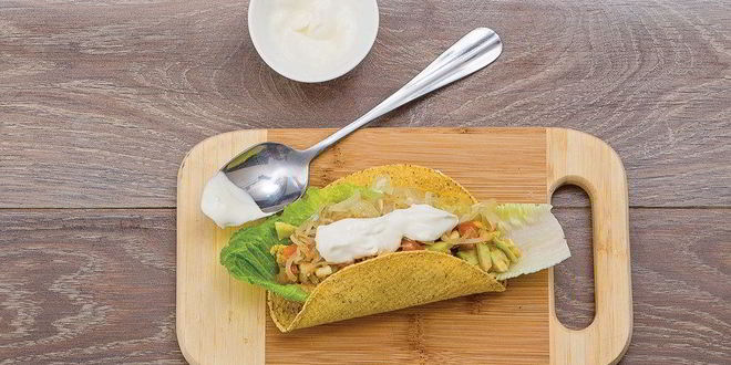 Рецепт такоса с нутом и авокадо