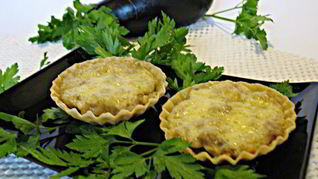 Рецепт Баклажанного кокота в тарталетках