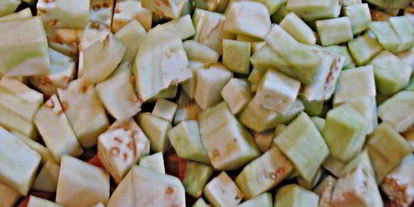 Шаг 2: баклажанного кокота в тарталетках