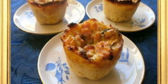 Рецепт картофельных тарталеток с начинкой