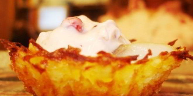 Рецепт картофельных тарталеток