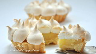 Рецепт Лимонных тарталеток с безе