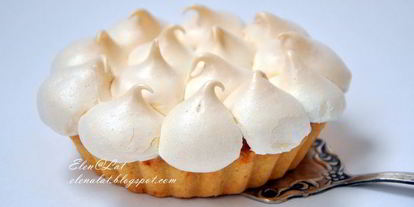 Шаг 7: лимонных тарталеток с безе