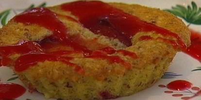 Шаг 12: миндальных тарталеток со сливовым соусом