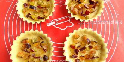 Шаг 11: песочных тарталеток с пудингома и сливого