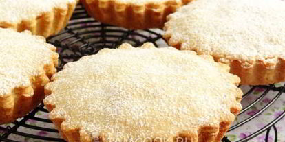 Шаг 16: песочных тарталеток с пудингома и сливого