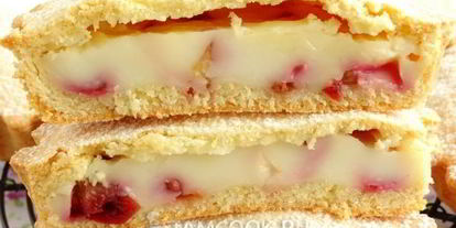 Шаг 17: песочных тарталеток с пудингома и сливого