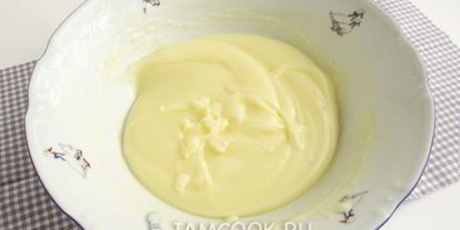 Шаг 6: песочных тарталеток с пудингома и сливого