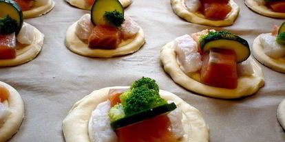 Шаг 10: рыбных тарталеток из слоеного теста