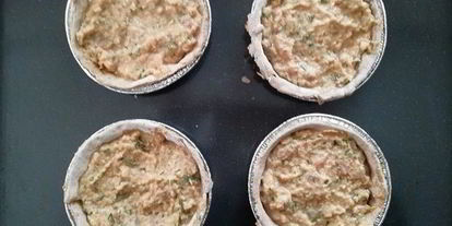 Шаг 6: ржаных тарталеток с паштетома иза тунцев и яйцома пашота