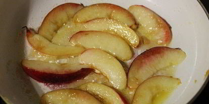 Шаг 4: сдобных тарталеток с нектарином