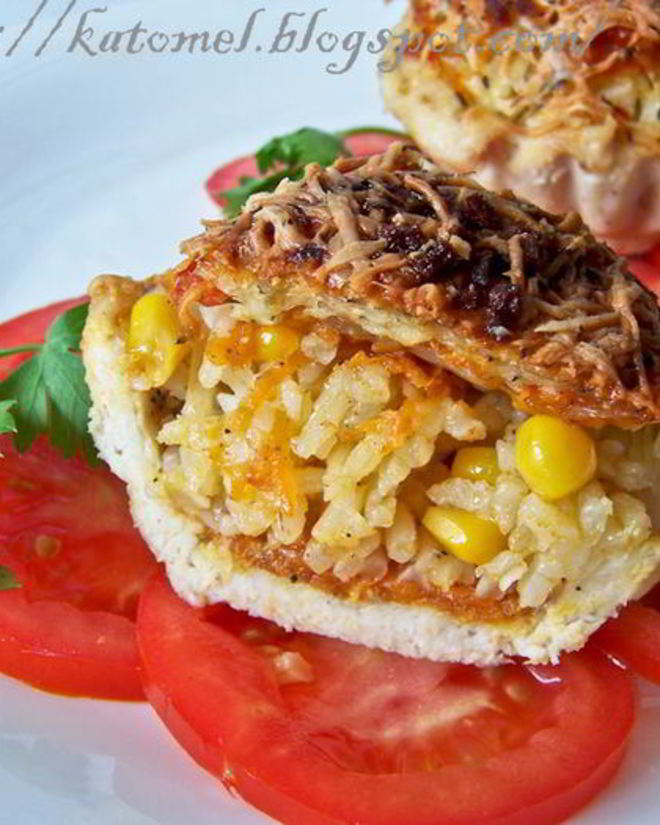 Рецепт тарталеток из куриного филе с сочной начинкой