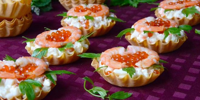 Рецепт тарталеток морская радость