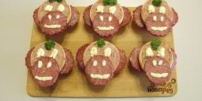 Шаг 5: тарталеток обезьянки