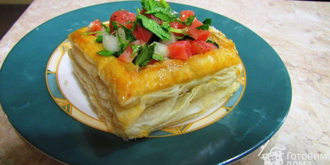 Рецепт тарталеток с форелью и семгой