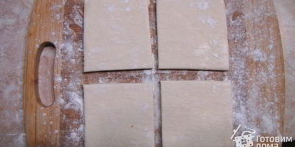 Шаг 1: тарталеток с форелью и семгой