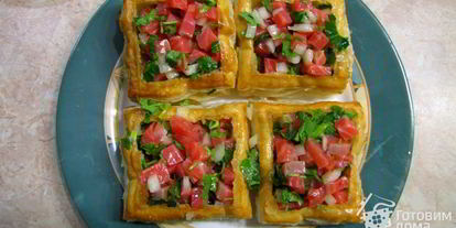 Шаг 6: тарталеток с форелью и семгой