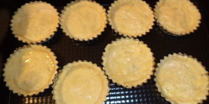 Шаг 1: тарталеток с карамельно-сливочной начинкой