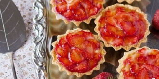 Рецепт тарталеток с клубникой