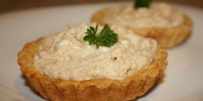 Шаг 8: тарталеток с кремом из лисичек