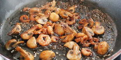 Шаг 5: тарталеток с креветками