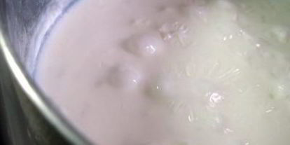 Шаг 6: тарталеток с малиновым желе и рисовым кремом