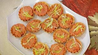 Рецепт Тарталеток с муссом из жареной курицы