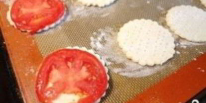 Шаг 2: тарталеток с мягким сыром