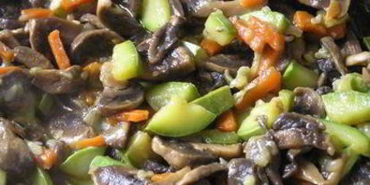 Шаг 3: тарталеток с начинкой из овощей и грибов