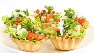 Рецепт Тарталеток с овощами