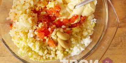 Шаг 4: тарталеток с рыбой