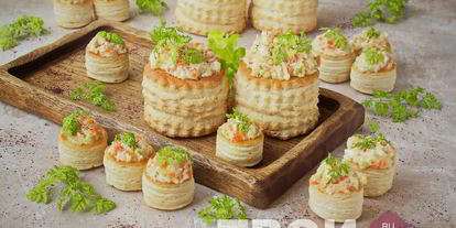 Шаг 6: тарталеток с рыбой