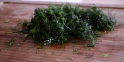 Шаг 1: тарталеток с соленой семгой