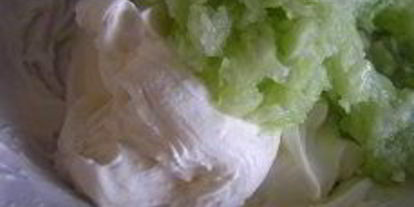 Шаг 3: тарталеток с сырным кремом и мятой