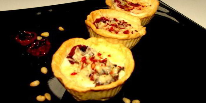 Рецепт тарталеток с сыром джюгас