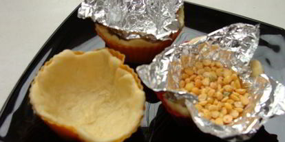 Шаг 2: тарталеток с сыром джюгас