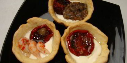 Шаг 5: тарталеток с сыром джюгас