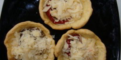 Шаг 6: тарталеток с сыром джюгас